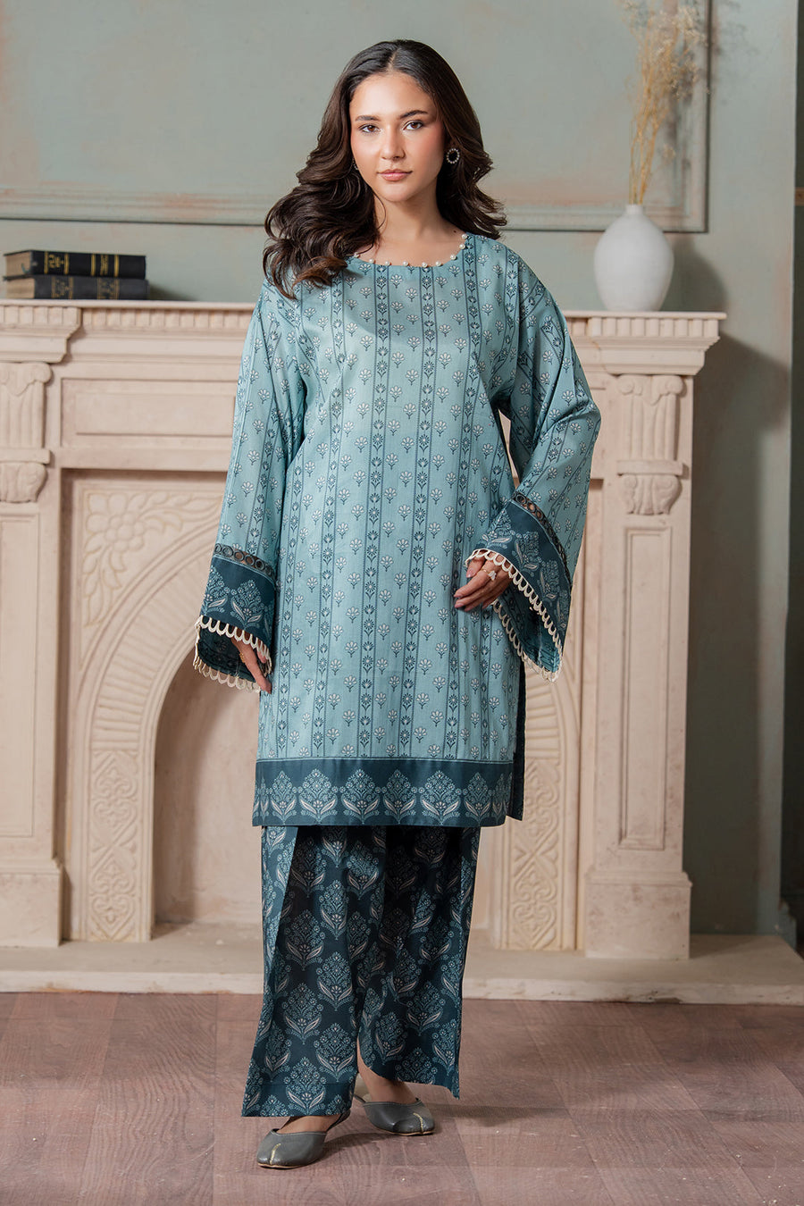 Zellbury Summer Printed Lawn Unstitched 2Pc Suit WUS26X20733