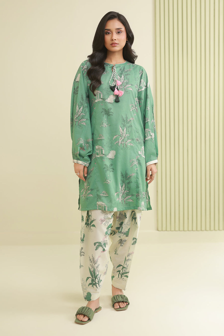 Zellbury Summer Printed Lawn Unstitched 2Pc Suit WUS26X20737