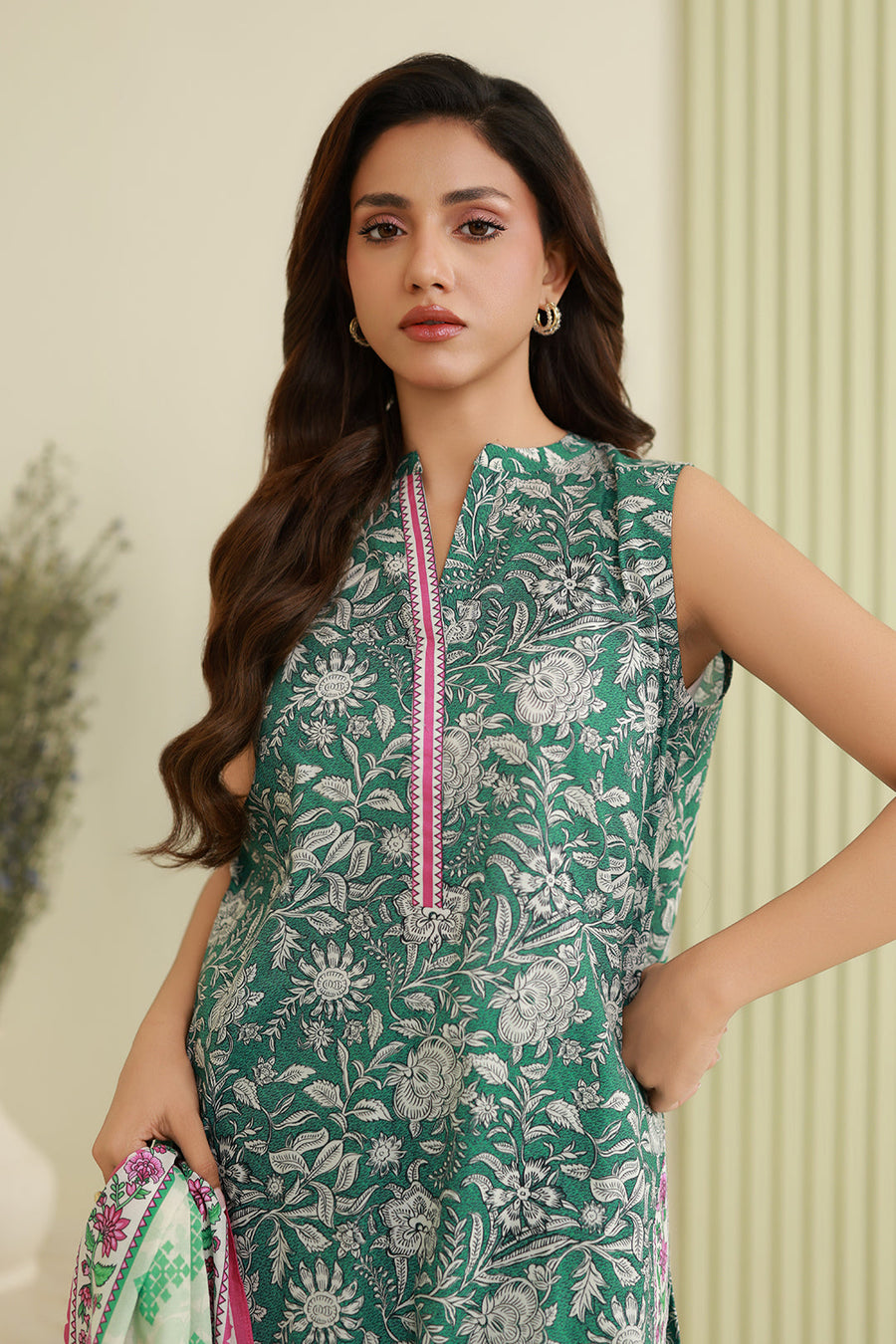 Zellbury Summer Printed Lawn Unstitched 2Pc Suit WUS26X20805