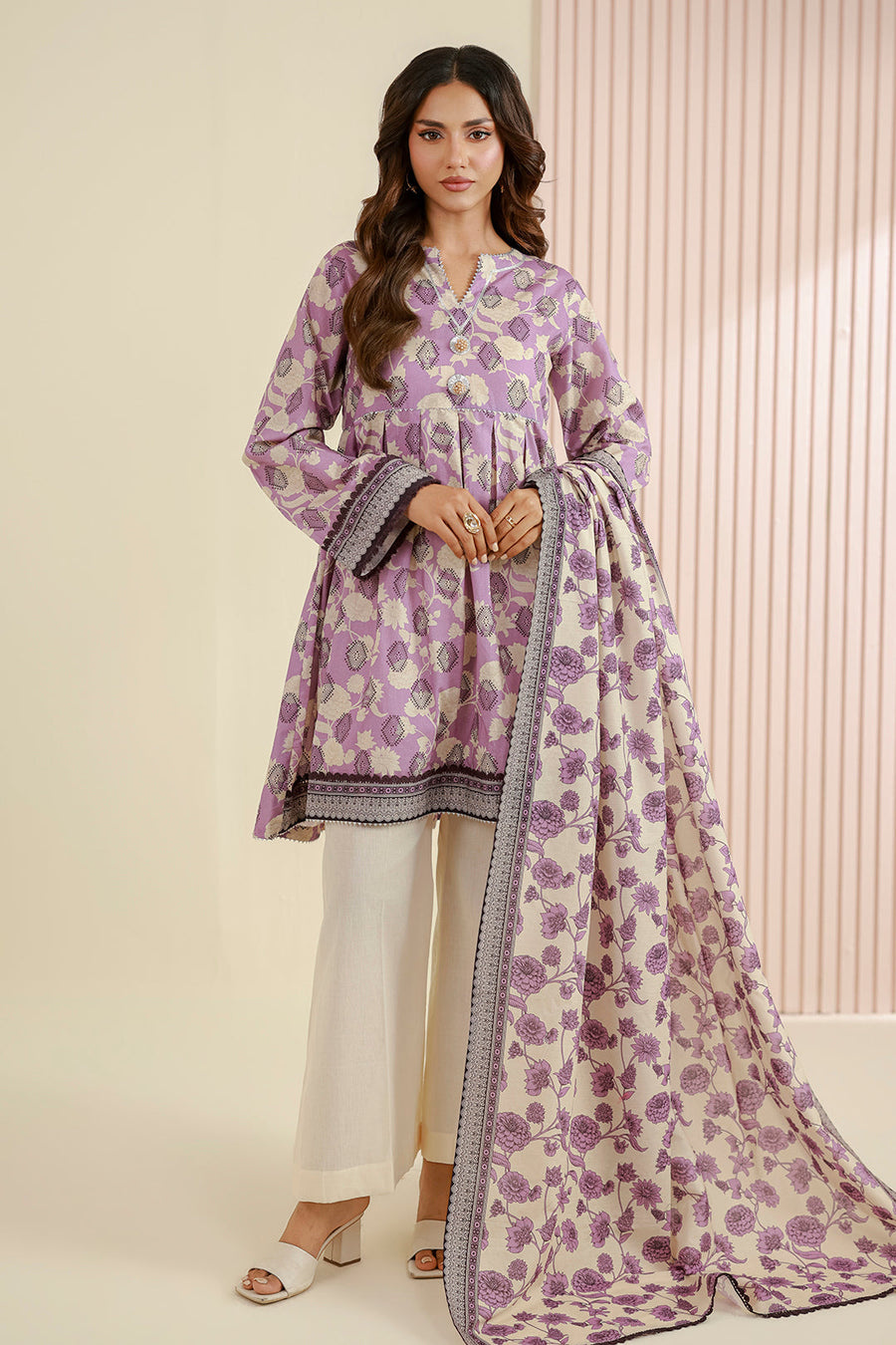 Zellbury Summer Printed Lawn Unstitched 2Pc Suit WUS26X20924