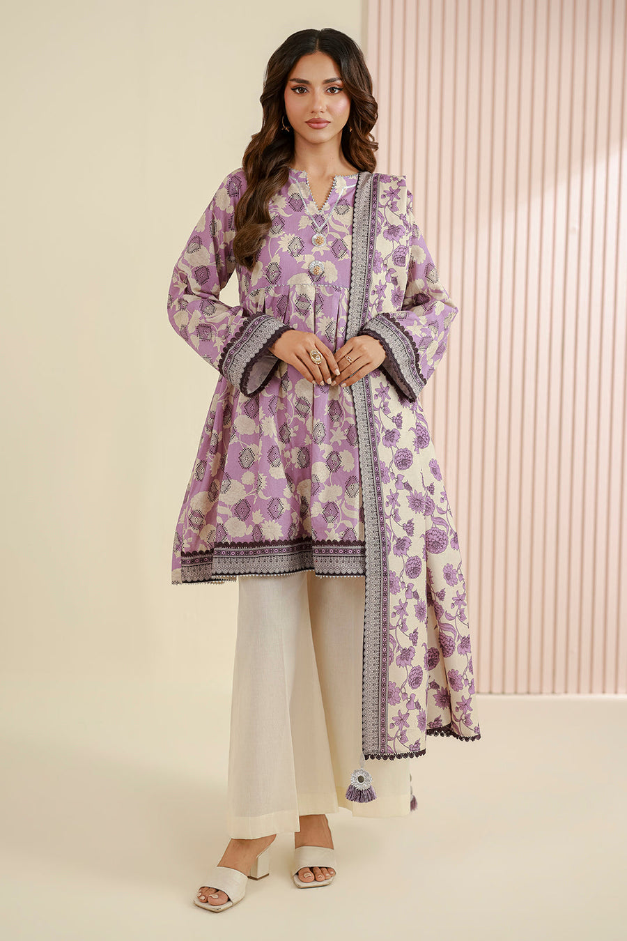 Zellbury Summer Printed Lawn Unstitched 2Pc Suit WUS26X20924