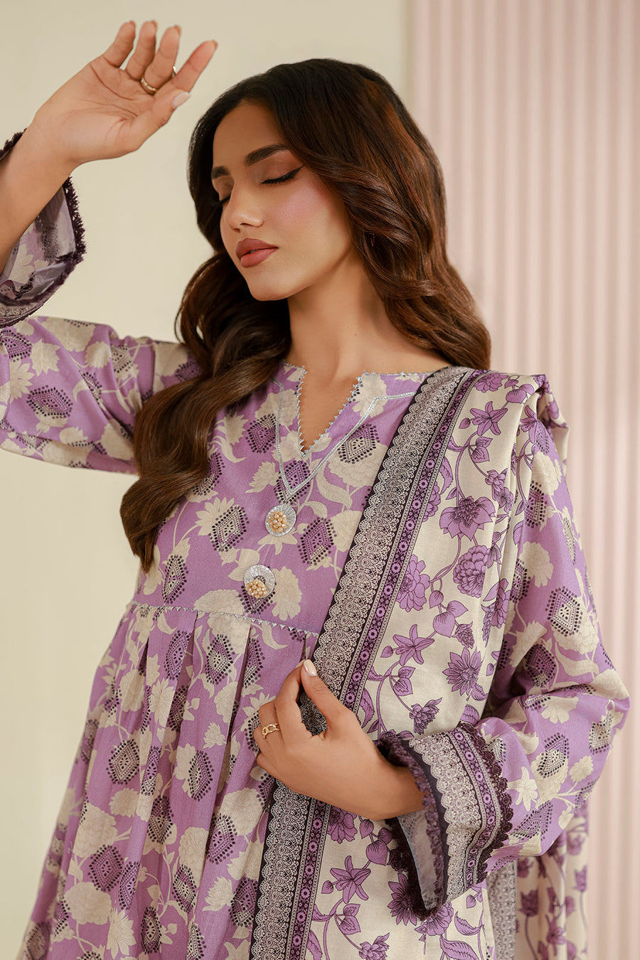 Zellbury Summer Printed Lawn Unstitched 2Pc Suit WUS26X20924