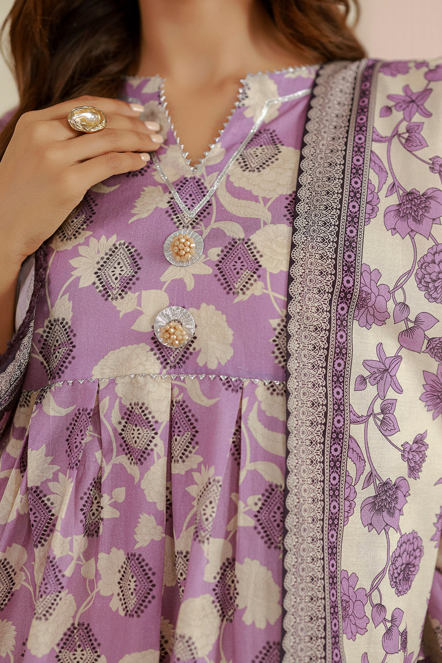 Zellbury Summer Printed Lawn Unstitched 2Pc Suit WUS26X20924