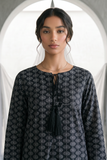 Zellbury Monochrome Printed Lawn Unstitched 2Pc Suit WUS26X21061