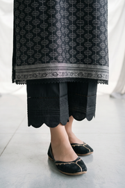 Zellbury Monochrome Printed Lawn Unstitched 2Pc Suit WUS26X21061