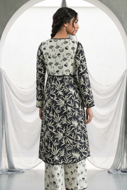 Zellbury Monochrome Printed Lawn Unstitched 2Pc Suit WUS26X21062