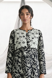 Zellbury Monochrome Printed Lawn Unstitched 2Pc Suit WUS26X21062