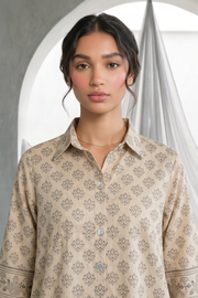 Zellbury Monochrome Printed Lawn Unstitched 2Pc Suit WUS26X21123