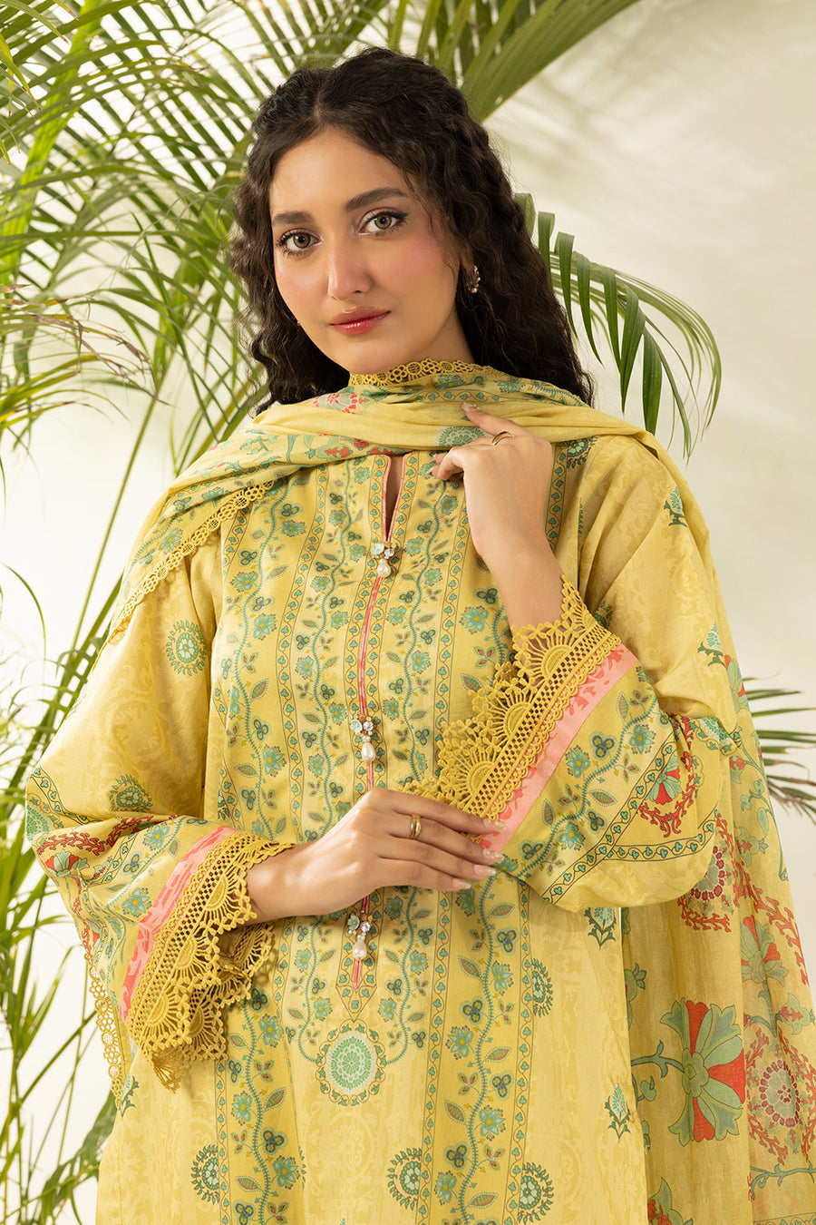 Zellbury Summer Printed Lawn Unstitched 3Pc Suit WUS26X30413