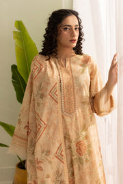 Zellbury Summer Printed Lawn Unstitched 3Pc Suit WUS26X30418