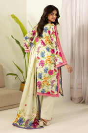 Zellbury Summer Printed Lawn Unstitched 3Pc Suit WUS26X30419