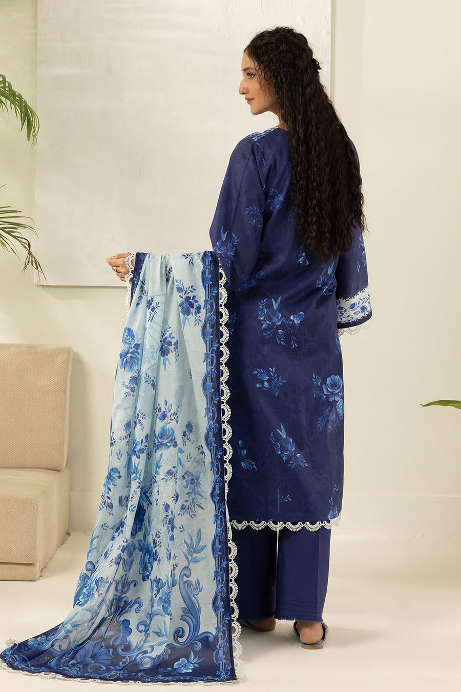 Zellbury Summer Printed Lawn Unstitched 3Pc Suit WUS26X30420