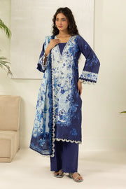 Zellbury Summer Printed Lawn Unstitched 3Pc Suit WUS26X30420