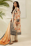 Zellbury Summer Printed Lawn Unstitched 3Pc Suit WUS26X30421