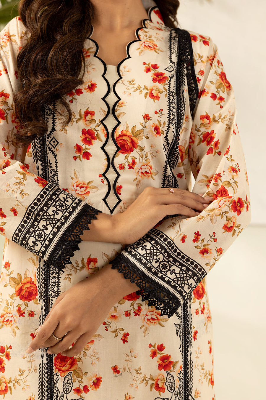Zellbury Summer Printed Lawn Unstitched 3Pc Suit WUS26X30421