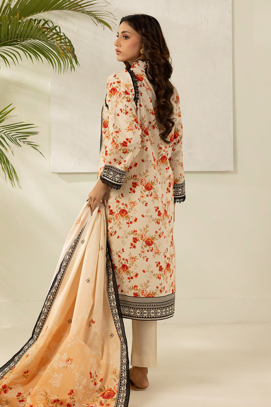 Zellbury Summer Printed Lawn Unstitched 3Pc Suit WUS26X30421