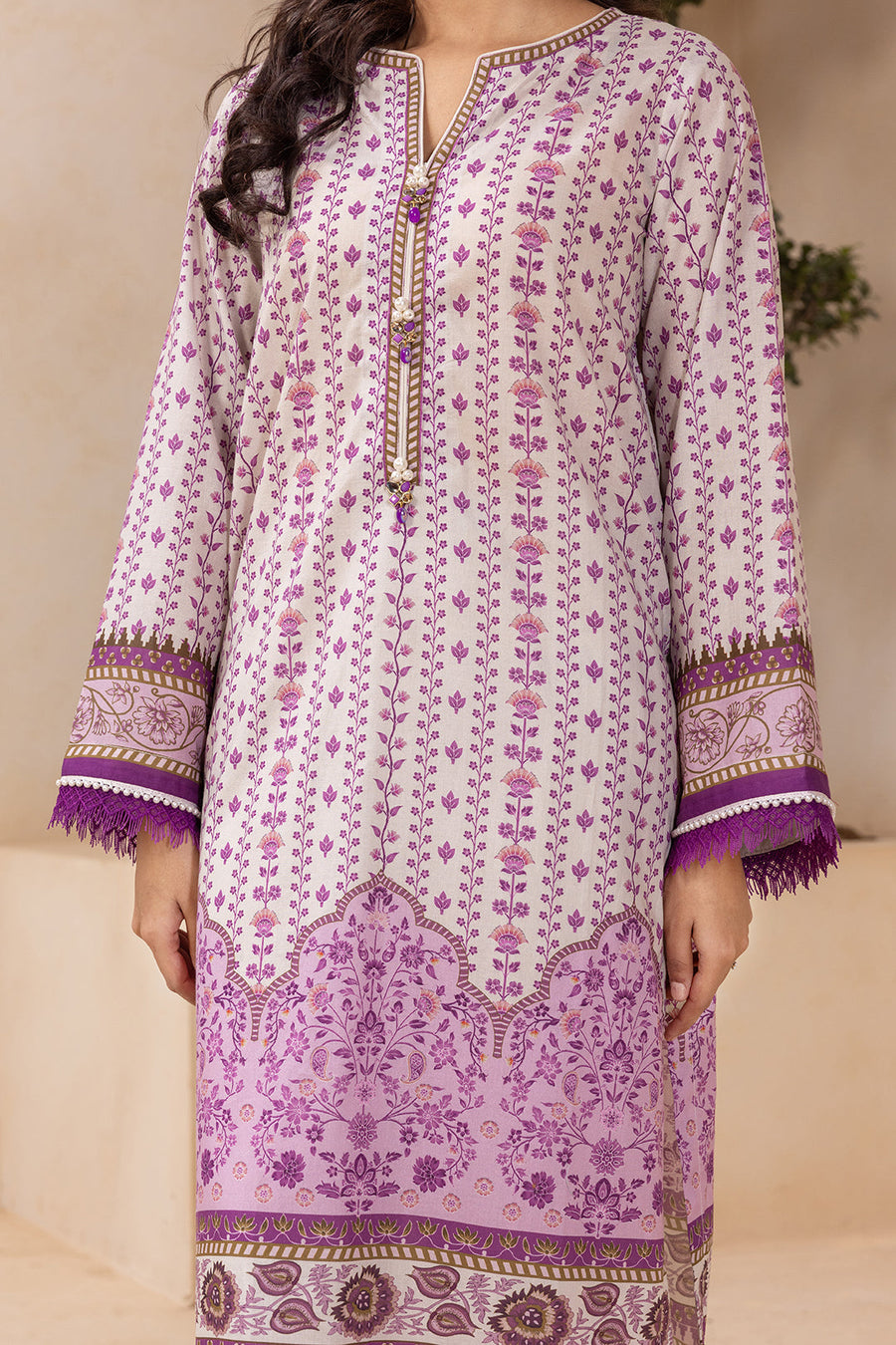 Zellbury Summer Printed Lawn Unstitched 3Pc Suit WUS26X30423