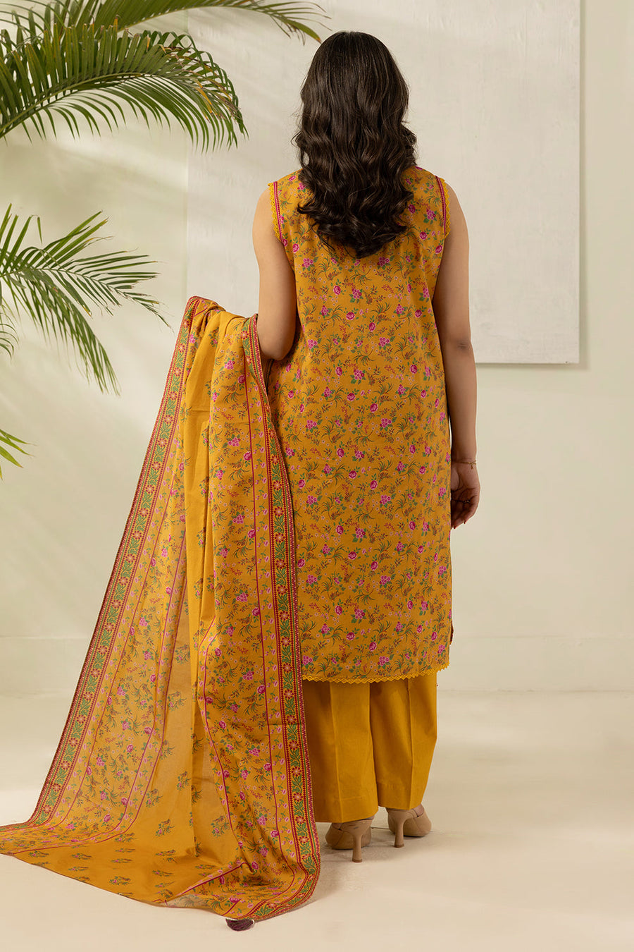 Zellbury Summer Printed Lawn Unstitched 3Pc Suit WUS26X30424