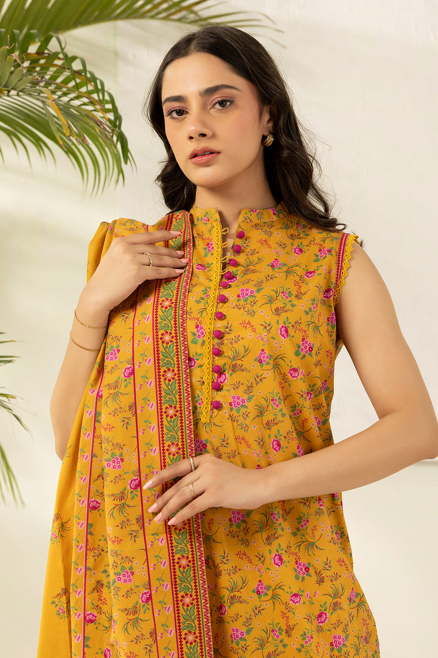 Zellbury Summer Printed Lawn Unstitched 3Pc Suit WUS26X30424