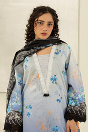 Zellbury Summer Printed Lawn Unstitched 3Pc Suit WUS26X30426