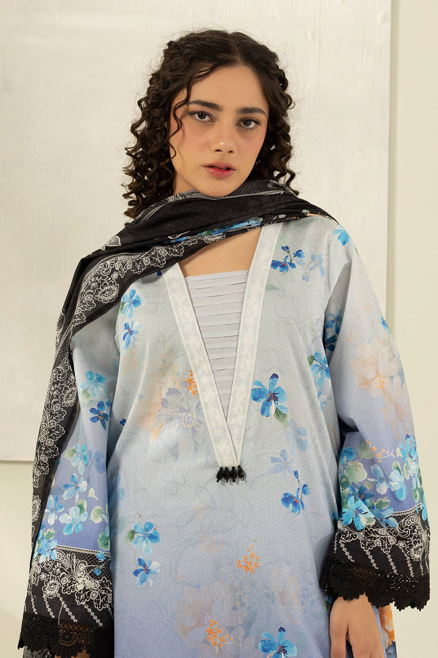 Zellbury Summer Printed Lawn Unstitched 3Pc Suit WUS26X30426