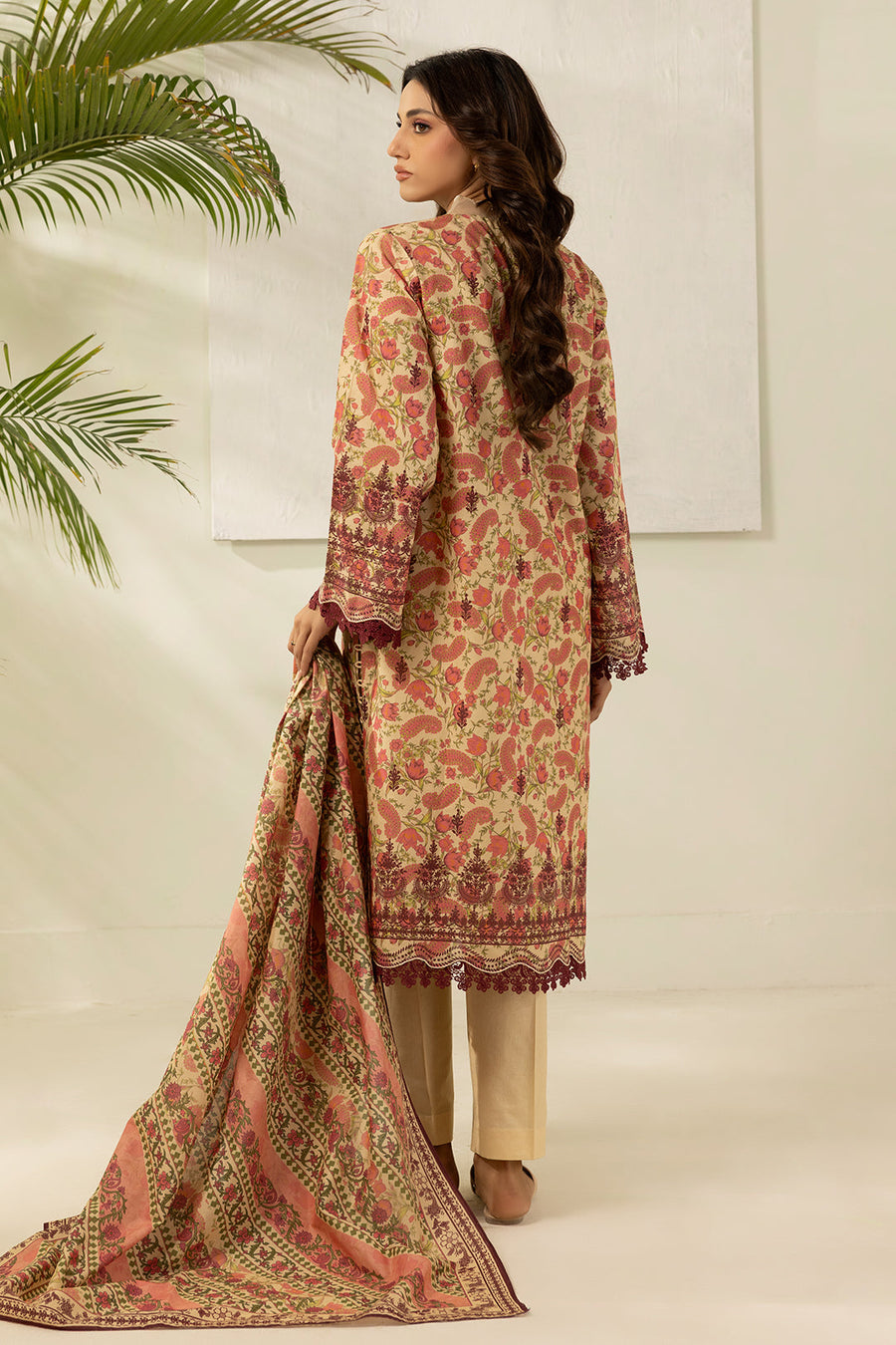 Zellbury Summer Printed Lawn Unstitched 3Pc Suit WUS26X30427
