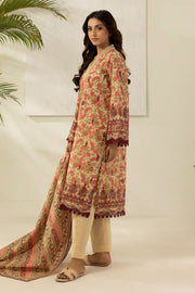 Zellbury Summer Printed Lawn Unstitched 3Pc Suit WUS26X30427