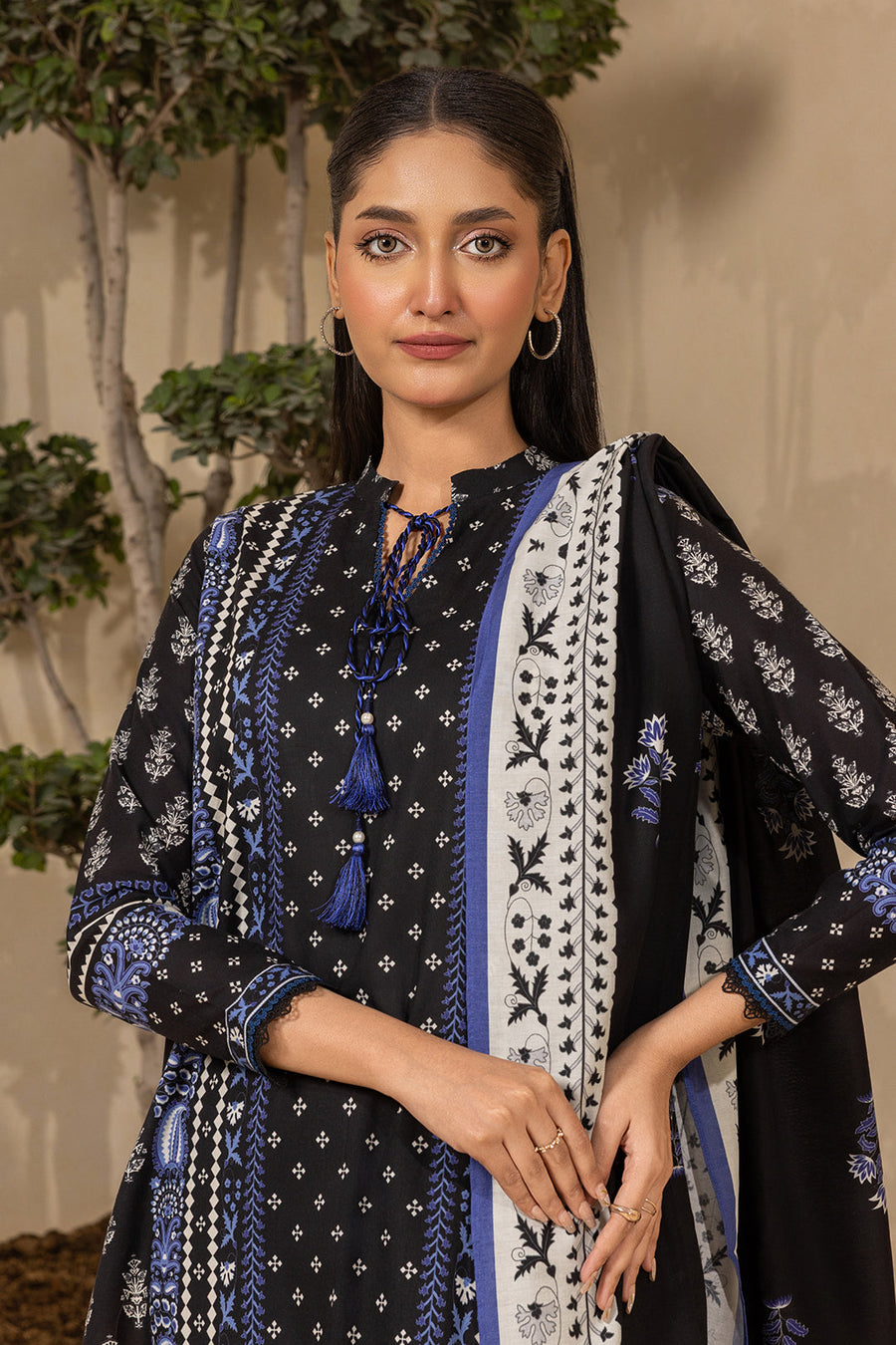 Zellbury Summer Printed Lawn Unstitched 3Pc Suit WUS26X30428