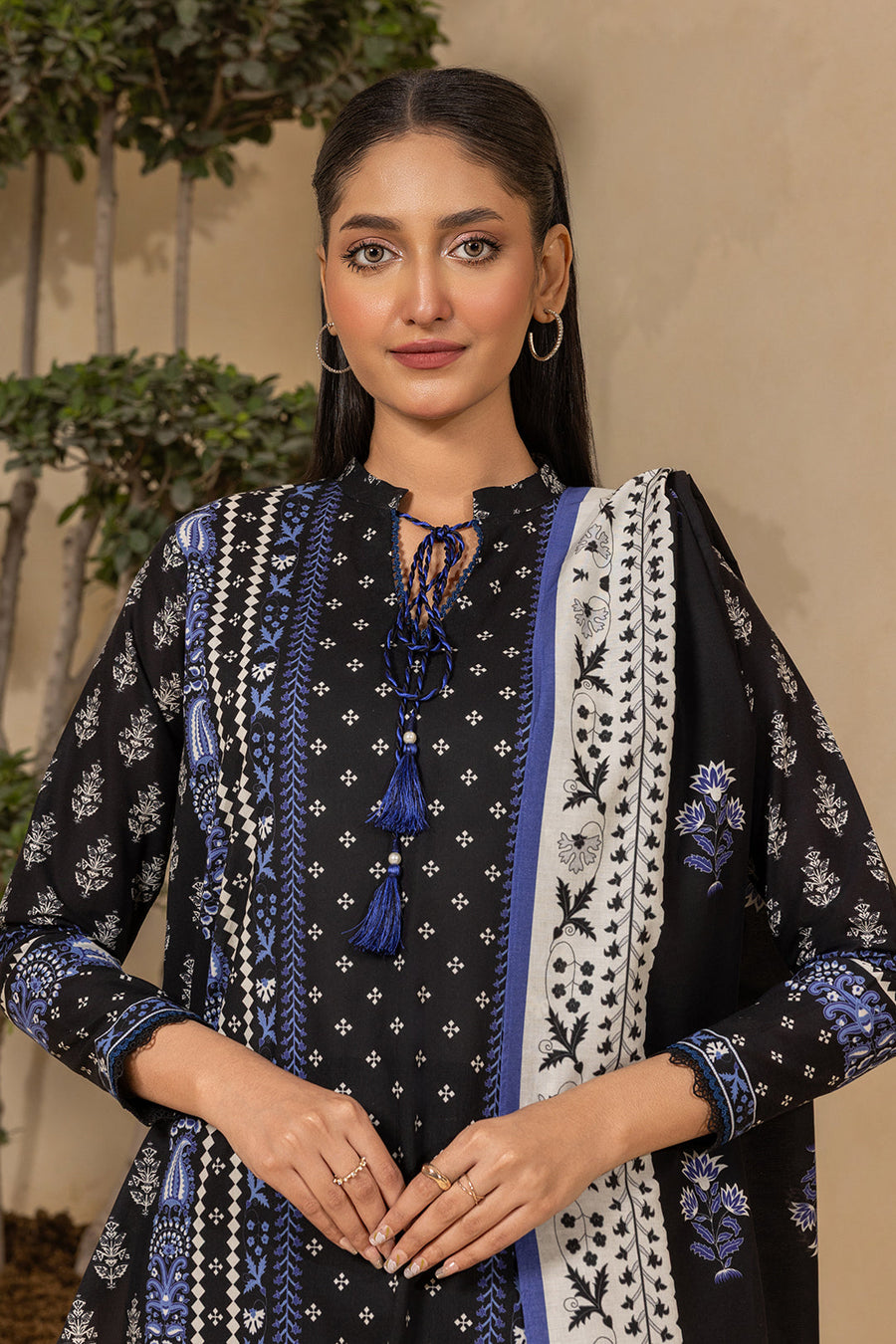 Zellbury Summer Printed Lawn Unstitched 3Pc Suit WUS26X30428
