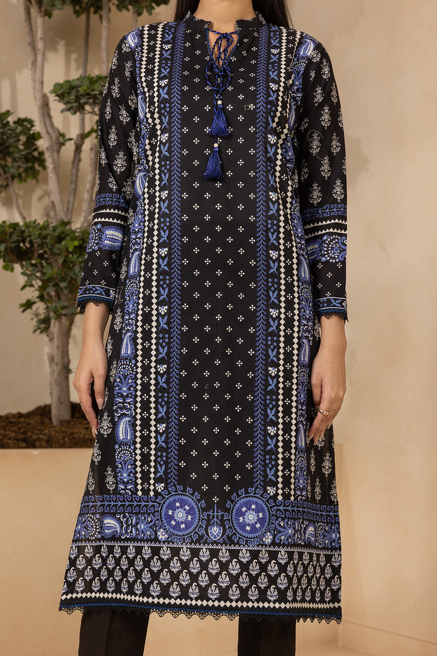 Zellbury Summer Printed Lawn Unstitched 3Pc Suit WUS26X30428