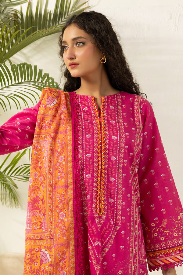 Zellbury Summer Printed Lawn Unstitched 3Pc Suit WUS26X30432
