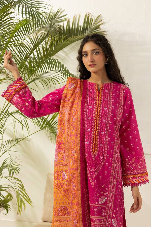 Zellbury Summer Printed Lawn Unstitched 3Pc Suit WUS26X30432