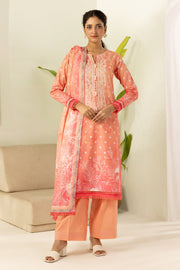 Zellbury Summer Printed Lawn Unstitched 3Pc Suit WUS26X30433