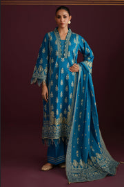 Zellbury Summer Printed Lawn Unstitched 3Pc Suit WUS26X30434