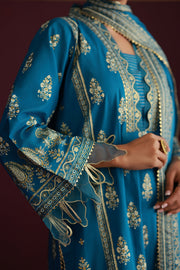 Zellbury Summer Printed Lawn Unstitched 3Pc Suit WUS26X30434