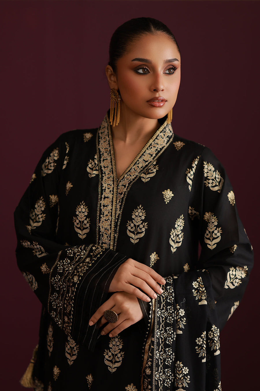 Zellbury Summer Printed Lawn Unstitched 3Pc Suit WUS26X30436