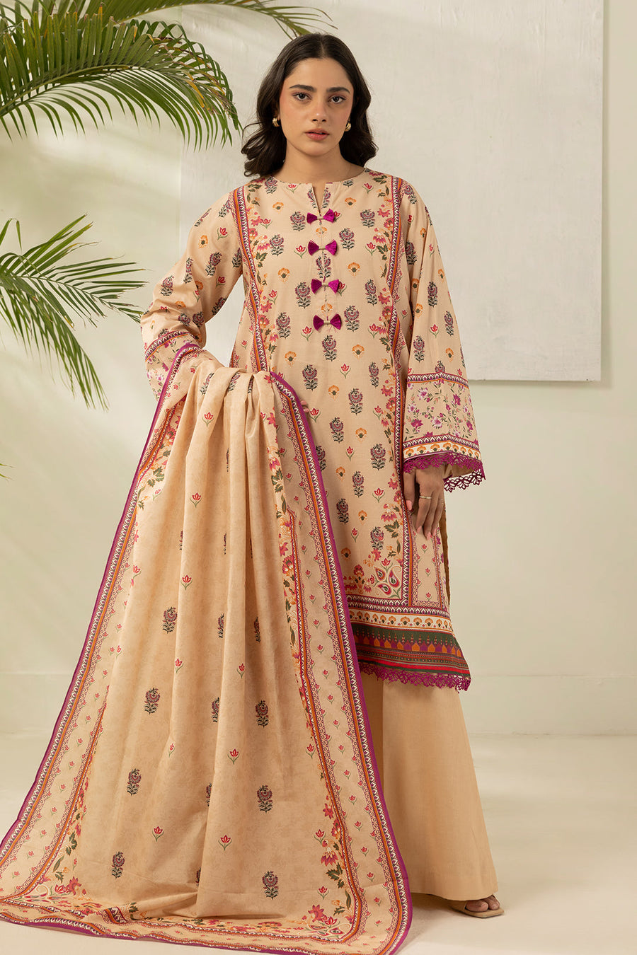 Zellbury Summer Printed Lawn Unstitched 3Pc Suit WUS26X30474