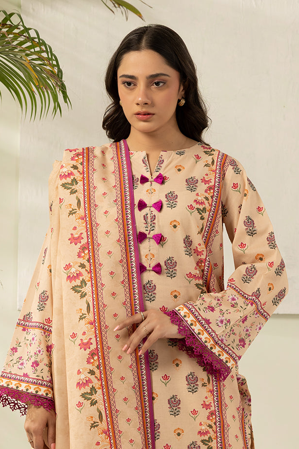 Zellbury Summer Printed Lawn Unstitched 3Pc Suit WUS26X30474