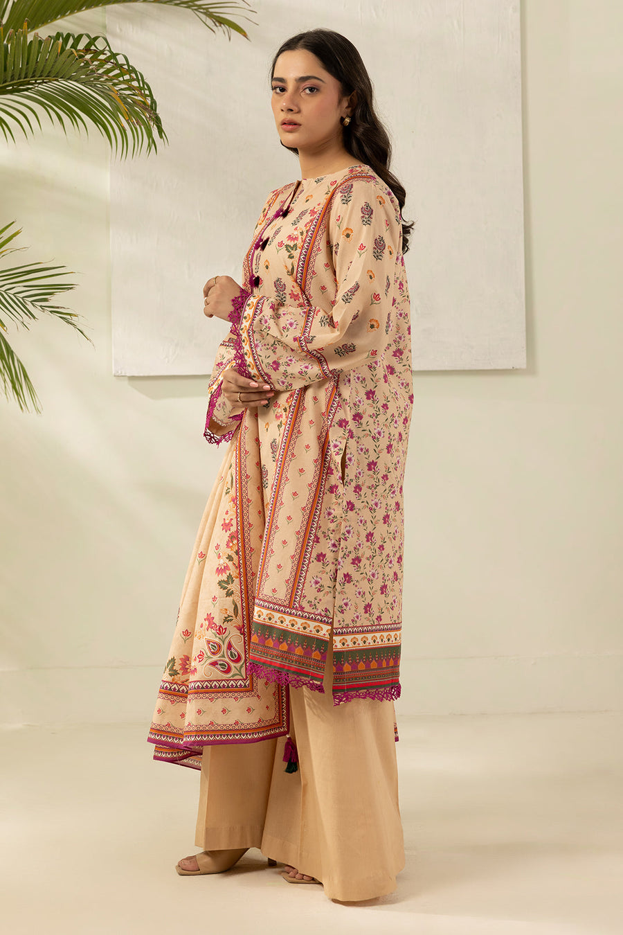 Zellbury Summer Printed Lawn Unstitched 3Pc Suit WUS26X30474