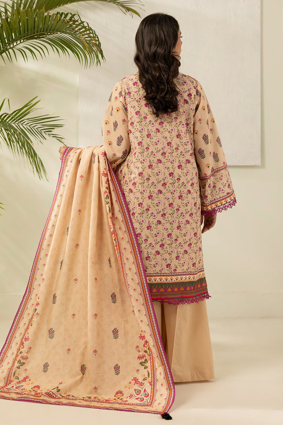 Zellbury Summer Printed Lawn Unstitched 3Pc Suit WUS26X30474