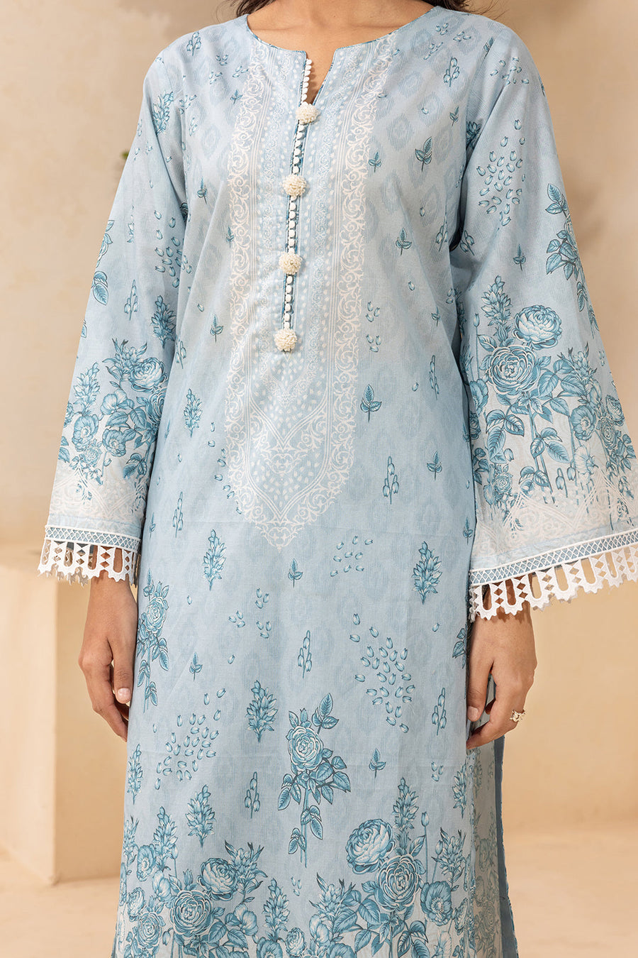 Zellbury Summer Printed Lawn Unstitched 3Pc Suit WUS26X30475