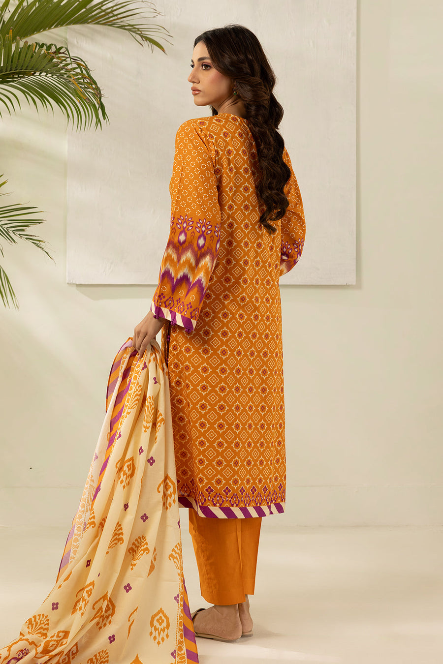 Zellbury Summer Printed Lawn Unstitched 3Pc Suit WUS26X30479