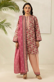 Zellbury Summer Printed Lawn Unstitched 3Pc Suit WUS26X30482