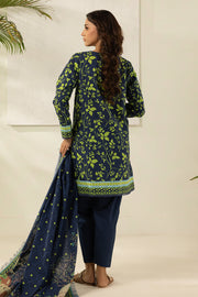 Zellbury Summer Printed Lawn Unstitched 3Pc Suit WUS26X30484