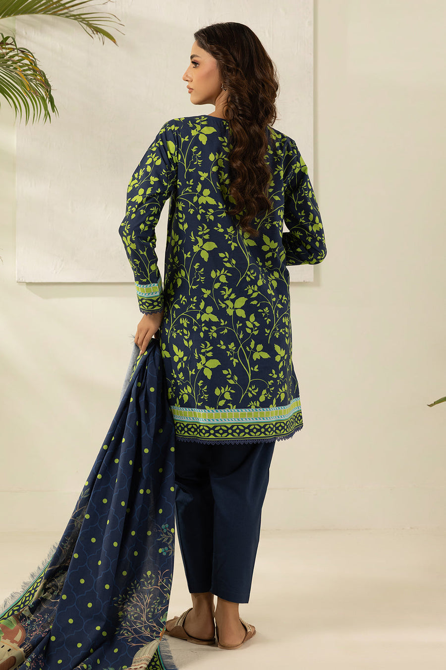 Zellbury Summer Printed Lawn Unstitched 3Pc Suit WUS26X30484