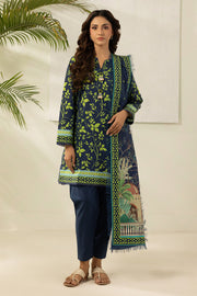 Zellbury Summer Printed Lawn Unstitched 3Pc Suit WUS26X30484