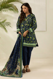 Zellbury Summer Printed Lawn Unstitched 3Pc Suit WUS26X30484
