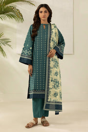 Zellbury Summer Printed Lawn Unstitched 3Pc Suit WUS26X30485