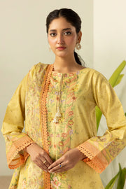 Zellbury Summer Printed Lawn Unstitched 3Pc Suit WUS26X30486