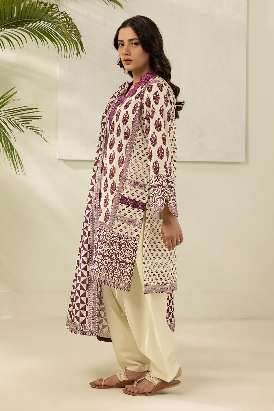 Zellbury Summer Printed Lawn Unstitched 3Pc Suit WUS26X30487